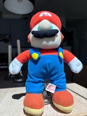 Vintage Rare Mario KellyToy 2004 Nintendo Plush ~12" Super Mario Bros.